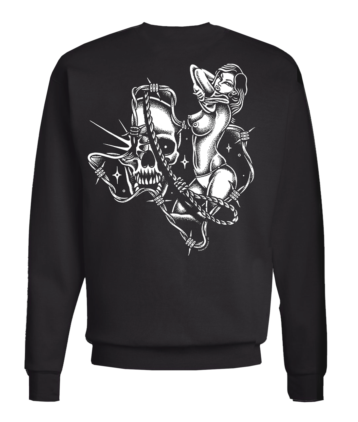 NAME AND BLOOD CREWNECK